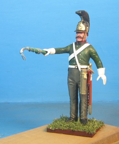 Unmontierter russischer berittener Artillerie, Weißmetall 1/30 Figuren Bausatz VID SOLDATEN - Bild 7 von 30