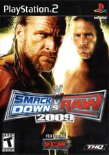 WWE Smack Down vs Raw 2009 (Sony PlayStation 2) PS2 Complete CIB! Disc NM Tested