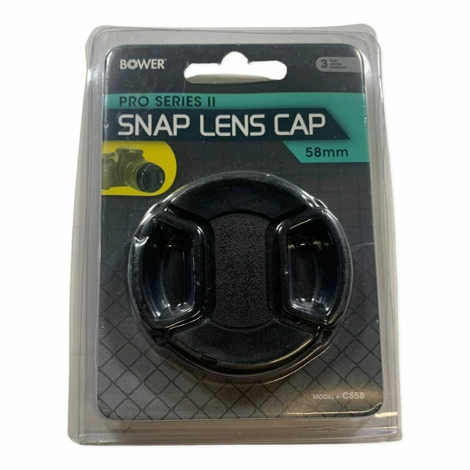 Bower CS58 58mm Pro Series II Snap-On Lens Cap - Image 2 of 4