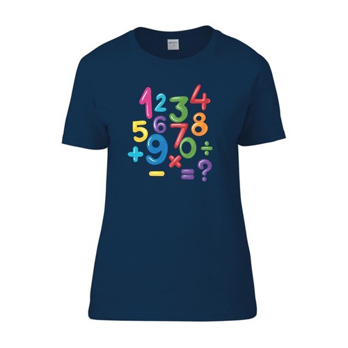 Camiseta del Día de las Matemáticas Día Internacional de las Matemáticas Números Parte Escolar Prenda para el torso de mujer - Imagen 6 de 10