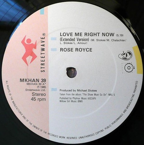 Rose Royce - Love Me Right Now (12") - Afbeelding 3 van 4