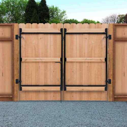 Adjust-A-Gate 3 Rail Fence Repair Kit Contractor DIY 60 in. H/ 36 in.-60 in. W - Picture 3 of 12