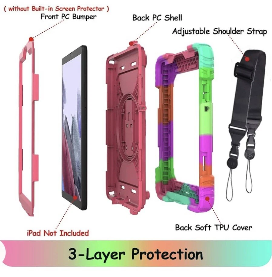 Tablet Case Designed for Samsung Galaxy Tab A7 10.4" T500/T505(different colors) - Image 4 of 4