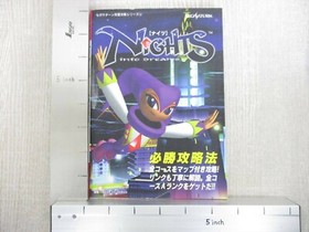 NIGHTS into Dreams Guide Sega Saturn Book 1996 Japan FT38