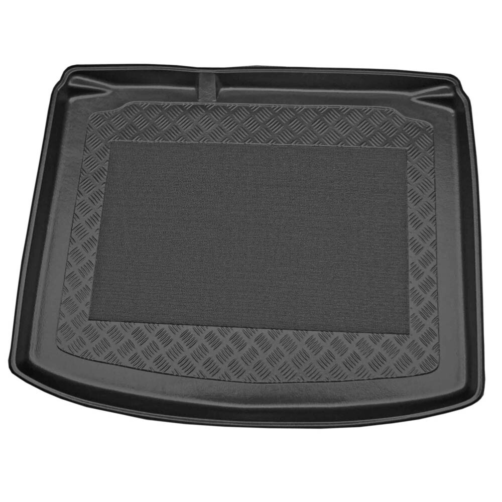 Geriffelte Kofferraumwanne für Seat Leon 2 1P Schrägheck Hatchback 5-türer 2005 Geriffelte Kofferraumwanne für Seat Leon 2 1P Schrägheck Hatchback 5-türer 2005