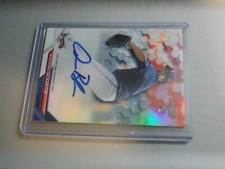 2016 Bowman's Best B16-ABL Aaron Blair Braves Auto Rookie RC Baseball Card