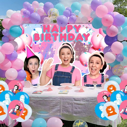 Ms Rachel Party Supplies Party Decorations Backdrop Banner Poster Vinyl 5x3ft - Picture 4 of 10