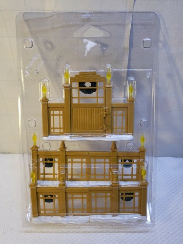 RETRO RARE 2004 LEMAX "CRAFTSMAN FENCE" SET OF 5 ACCESSORIES  - Picture 2 of 12