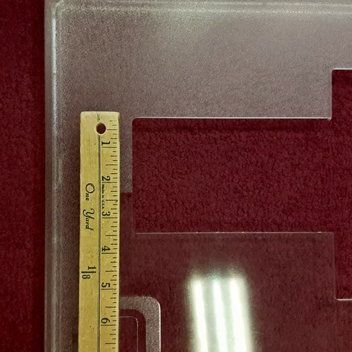 #475 Horn Schrank Acryl Sänger Quantum 7350 7312 7332 7380 Einsatz 11-1/4"x19" - Bild 5 von 7