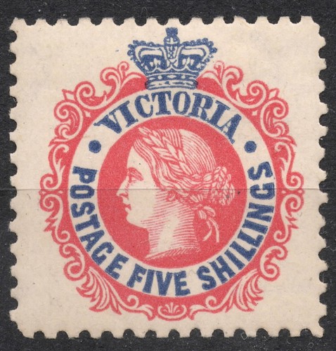 SG383 Sn:#191 1901 5s VICTORIA  - QUEEN VICTORIA 1901 - 1912 Issues , MH LH - Picture 1 of 2