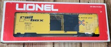 Lionel # 6-9767 Rail Box Box Car with original box Train Nationwide