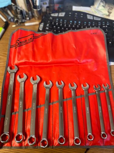 SNAP ON - C92C - 10 PIECE METRIC 6 POINT WRENCH SET -- ITEM C92C #1A - Foto 5 di 6