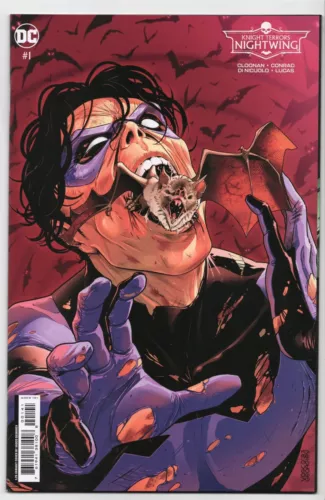 KNIGHT TERRORS NIGHTWING #1 VASCO GEORGIEV 1:25 CARD STOCK VARIANT 2023 DC NM