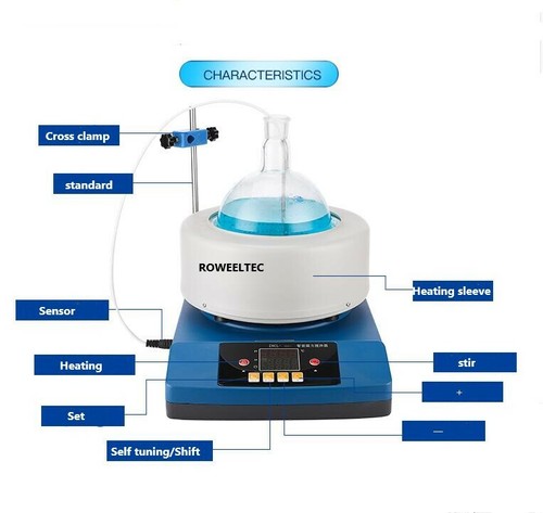 ZNCL-TS 3000ml Digital Magnetic Stirring Electric Heating Mantle Top Quality E - Bild 2 von 18