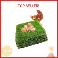 PINVNBY Washable Chicken Nesting Box Pads 6 Pcs Reusable Hens Nest Bedding Artif
