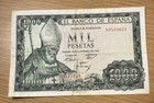 España Spain 1000 Mil Pesetas 1965 Circulated Banknote