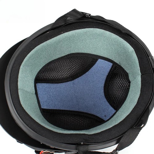 Retro Motorcycle Helmet Four Seasons Electric Scoop Helmet Half Helmet Half Face - Picture 4 of 21