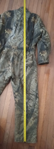 Vtg Duxbak Realtree Camo Hunting Coveralls Size L / Large USA w Harness * READ * - Picture 17 of 24
