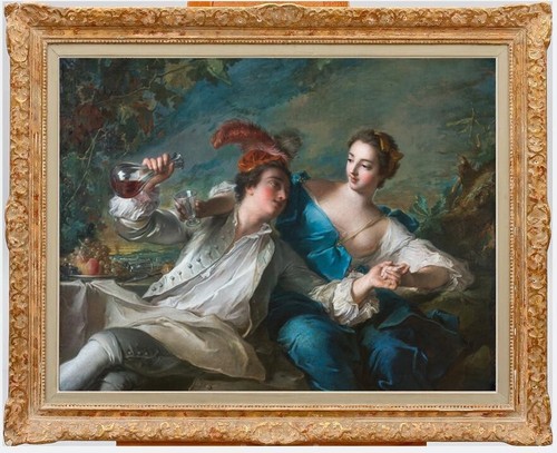 Handmade old master Antique Oil Painting art noblewoman on canvas 30"X40"