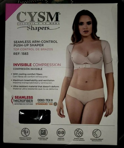 NUEVO CON ETIQUETAS Moldeador de Cism Sin Costuras Control de Brazo Moldeador Push-Up Compresión Invisible GRANDE - Imagen 5 de 11