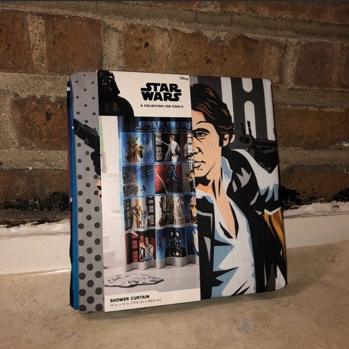 Star Wars Collage Duschvorhang 70” x 72” - Bild 2 von 2