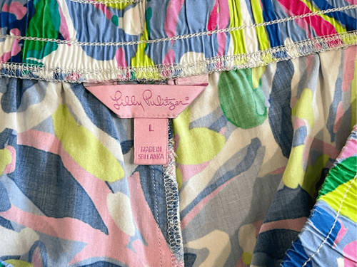 Pantaloncini Lilly Pulitzer 24483 Katia Havin A Blast Engineered Rayon colorati GRANDI - Foto 6 di 13