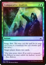 Comparative Analysis FOIL Oath of the Gatewatch NM Blue Common CARD ABUGames