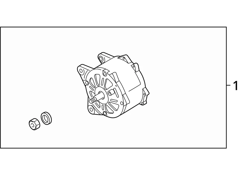 Alternator Valeo Manufacturer 140 Amp Fits 15-18 AUDI Q3 2521438 Foto 4 de 4