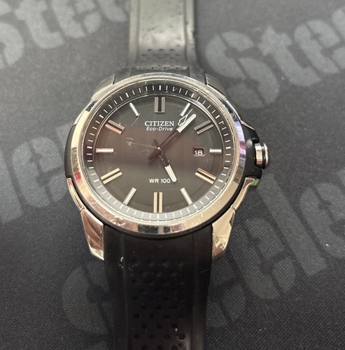 Orologio Citizen Eco-Drive Quadrante Nero Data Cronografo Quarzo-GN-4W S Uomo - Foto 2 di 6