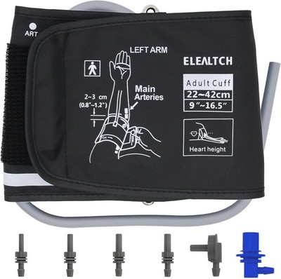 Large Size Cuff Compatible with Omron 9''-17'' Inches (22-42CM) L Blood 