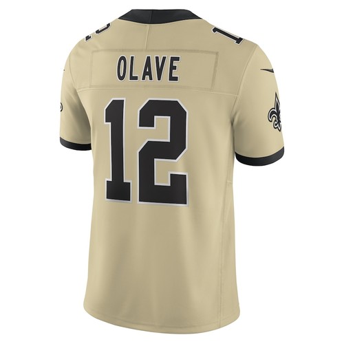 New Orleans Saints Chris Olave Nike Gold Gameday 2025 F.U.S.E. Limited Jersey - Bild 3 von 3