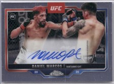 Daniel Marcos Rookie RC Auto 2025 Topps Chrome UFC Chrome Rookie Auto #CRA-DM