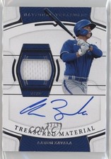 2022 National Treasures Treasured Material Signatures /99 Aaron Zavala Auto
