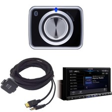 Alpine iLX-507, KCU-315UH USB / HDMI Extension Cable With RUX-H02 Halo Wirele...