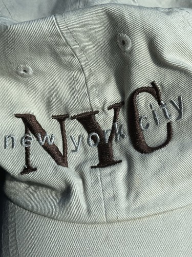 Retro NYC New York City Beige Baseball Cap Newhattan - Bild 2 von 5