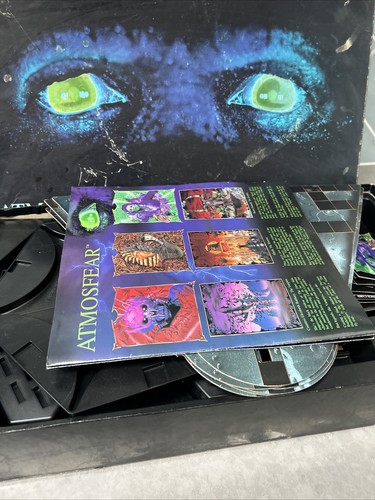 Atmosfear The Harbingers Atmosphere Video Board Game 1995 Vintage  Not Complete - Picture 9 of 24