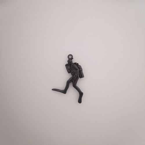 Scuba Diving Pendant Necklace 925 Silver Diver Charm Gift for Men, Women, Divers - Picture 12 of 13