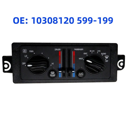 Interruttore pannello climatizzatore temperatura riscaldamento cruscotto aria condizionata per Buick Regal 2000-2005 - Foto 7 di 11