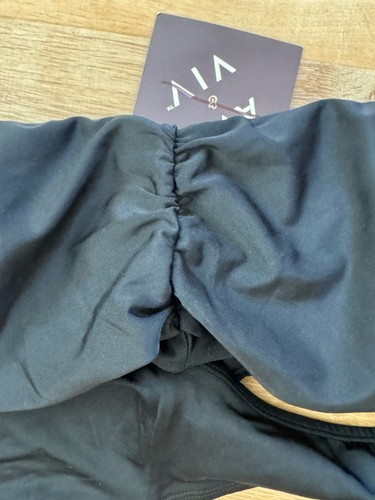 Nuevo Bikini Negro Traje de Baño Parte Inferior Talla Grande 20W 22W Plegable Tiro Bajo Ava & Viv - Imagen 5 de 9
