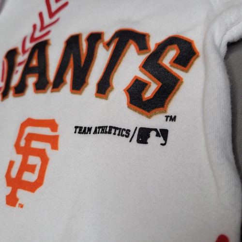 San Francisco Giants Baby Bodysuit Two One-piece 3/6M MLB Baseball Infant Gift - Picture 8 of 15