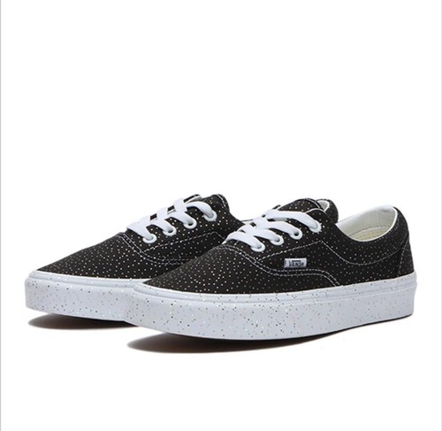 Vans Era Sparkle Confetti Glitzer schwarz weiß Schnürschuhe Sneaker Damen 9 - Bild 5 von 5