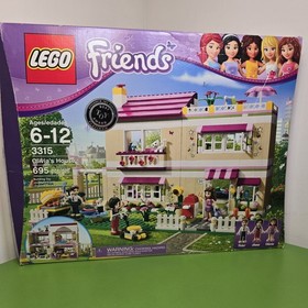 LEGO Friends: Olivia's House (3315) Clean & Complete W/ Instructions & Box