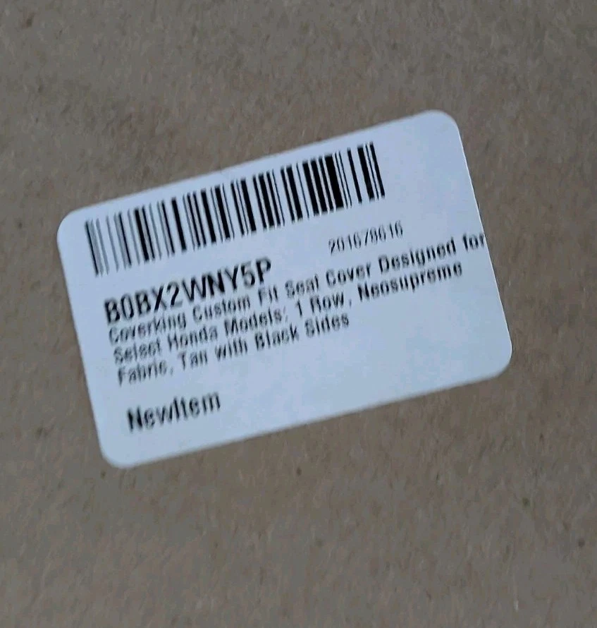 Fundas de asiento Coverking Custom Fit Neosupreme para Honda Pilot 2016-2021 Foto 4 de 4