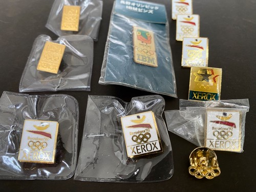 11x LOT Olympics 84 LA, 92 Barcelona, 98 Negano Hat Lapel Pin USA Olympic (New) - Picture 11 of 16