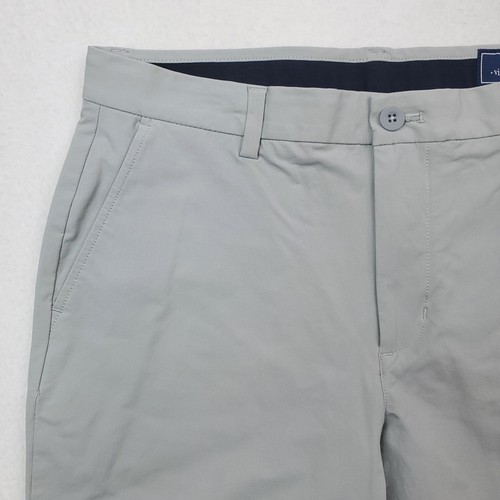 Vineyard Vines On The Go Shorts Herren 32 grau Performance Golf Chino Stretch - Bild 2 von 11