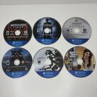 PS4 Game Lot of 6 - DISCS ONLY -  PlayStation 4 GTA Uncharted God Of War TESTED