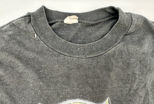 Vintage Monsters Of Rock Shirt Mens Small Black 1983 Whitesnake D10 ZZ Top 80s - Picture 3 of 11