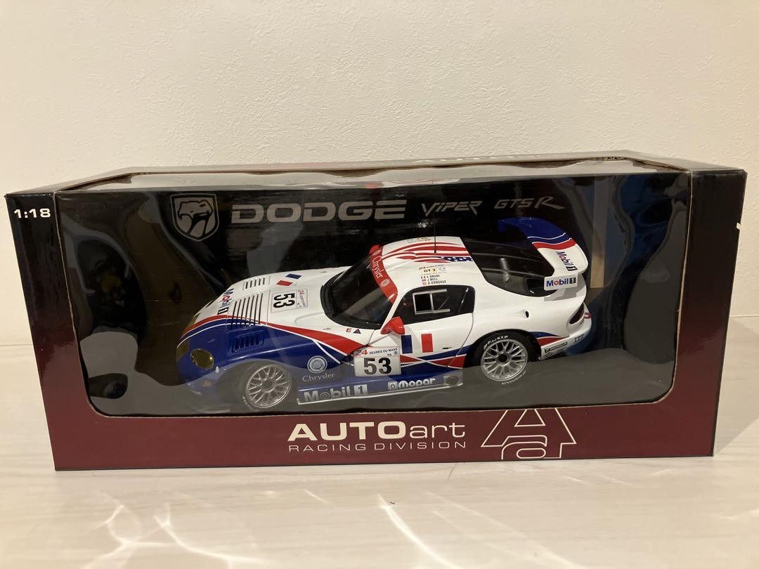 特価 AUTOart (1/18) ダッジ VIPER GTS-R AutoArt Dodge Viper GTS-R Commemorative Edition ACR Blue 1