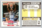 DAVID ROBINSON 1990 Fleer w/ AUTOGRAPH San Antonio Spurs