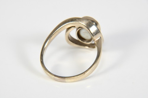 Q36Z18- Gold 585 14kt Ring mit Perlmutt - Picture 7 of 12